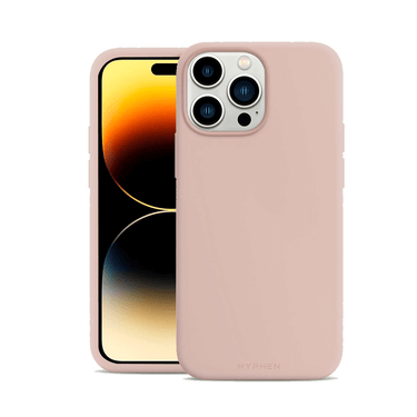 iPhone 14 Pro Max Liquid Silicone Case Cover - Washable, Shock-Proof, Drop-Resistant, Ultra-Soft, Scratch-Free, Durable - Pink